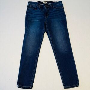Madewell 9" Mid-Rise Skinny Jeans size 32